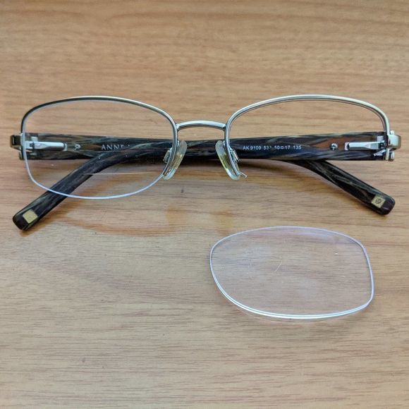 Anne Klein Eyeglasses 9109 533 50-17 135💥PRICE DROP💥 - Picture 1 of 7